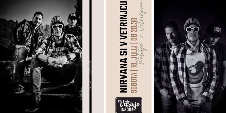 NIRVANA SI Tribute Band v Vetrinjcu
